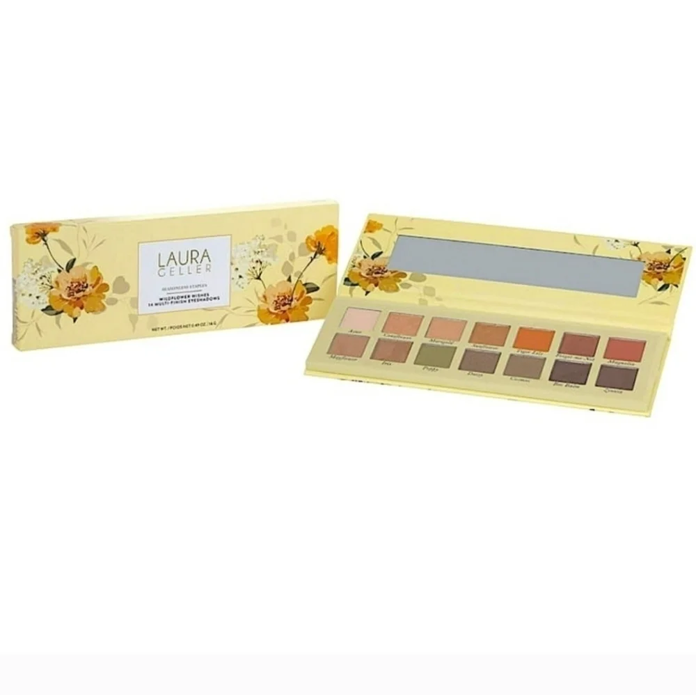 Laura Geller Wildflower Wishes Seasonal Staples Eyeshadow Palette NEW